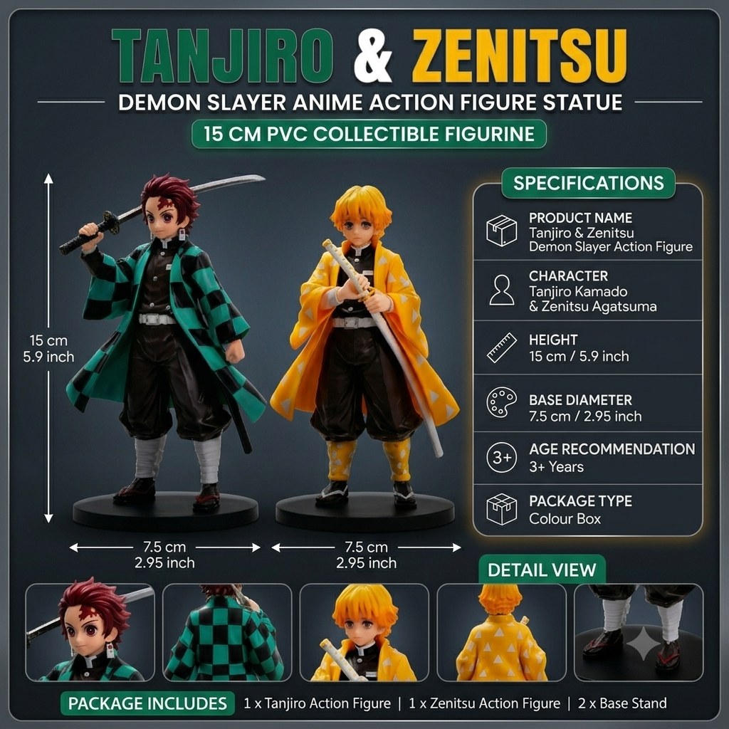 TANJIRO & ZENITSU
